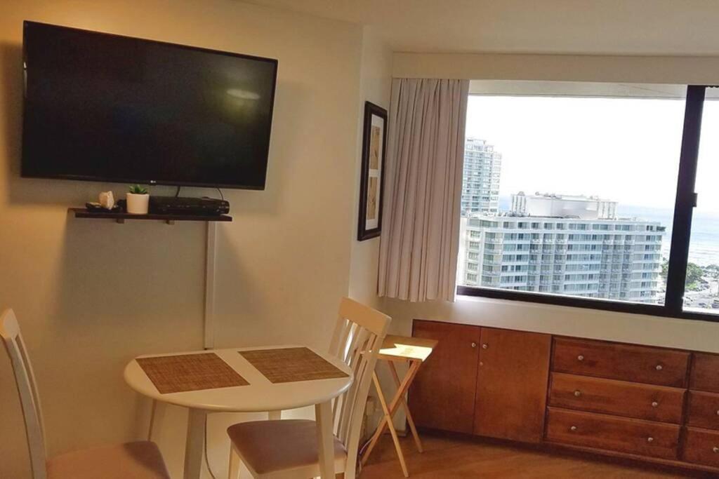 Waikiki Marina Studio, Ocean View, Free Parking & Wifi Honolulu Esterno foto